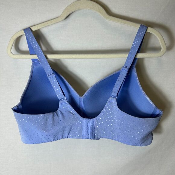 Wacoal NWOT Periwinkle Blue Back Appeal Wire-Free Bra #856303 Size 40D - Picture 9 of 9